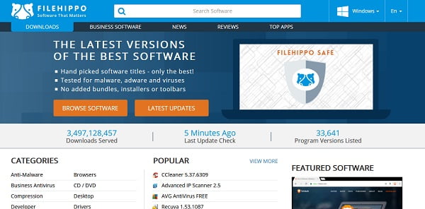 recuva software download filehippo