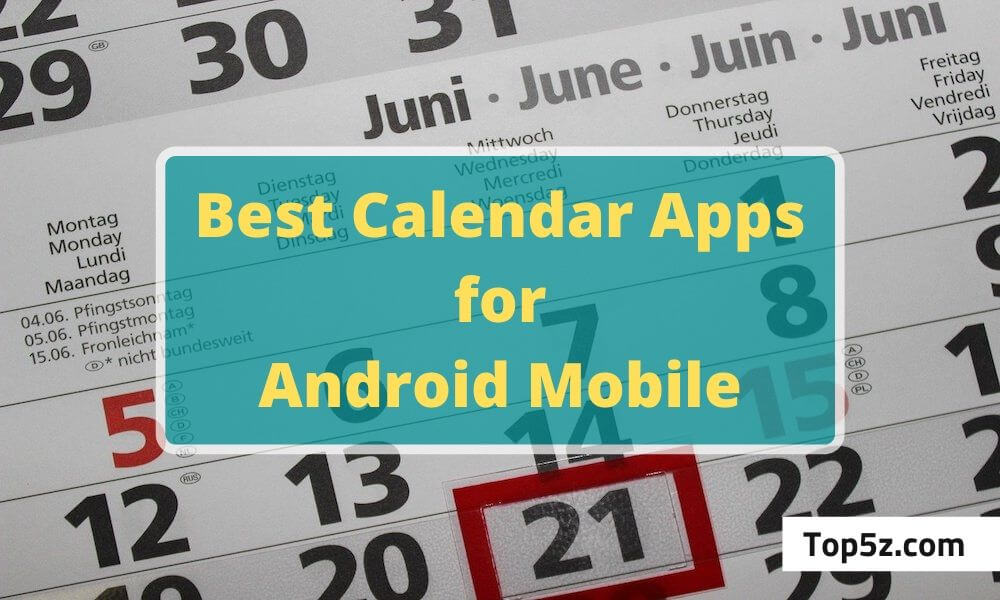 Best Free Calendar Apps for Android