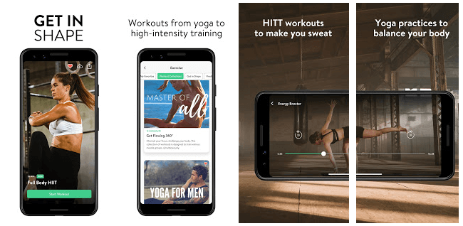 Asana Rebel Workout App