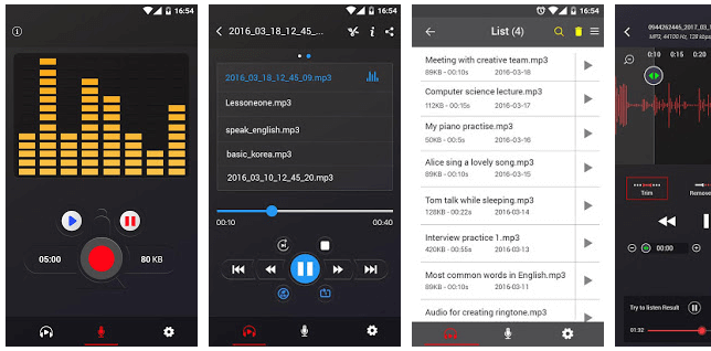 android best way to record lectures