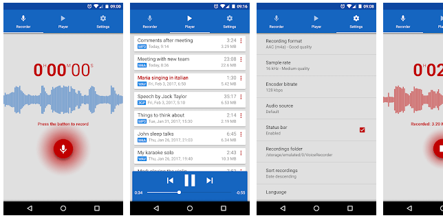 Voice Recorder App