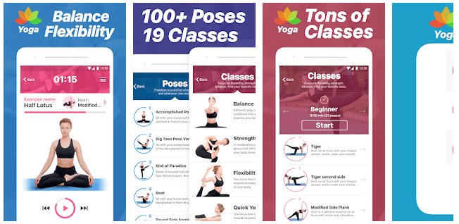 Yoga Poses & Classes App