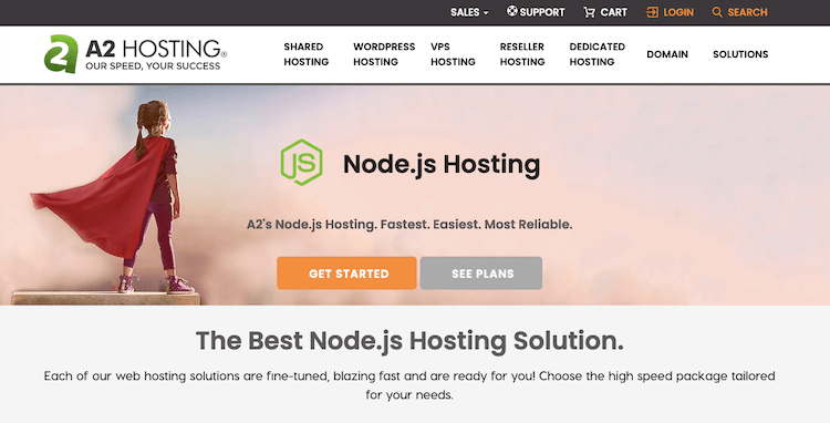 A2hosting Nodejs