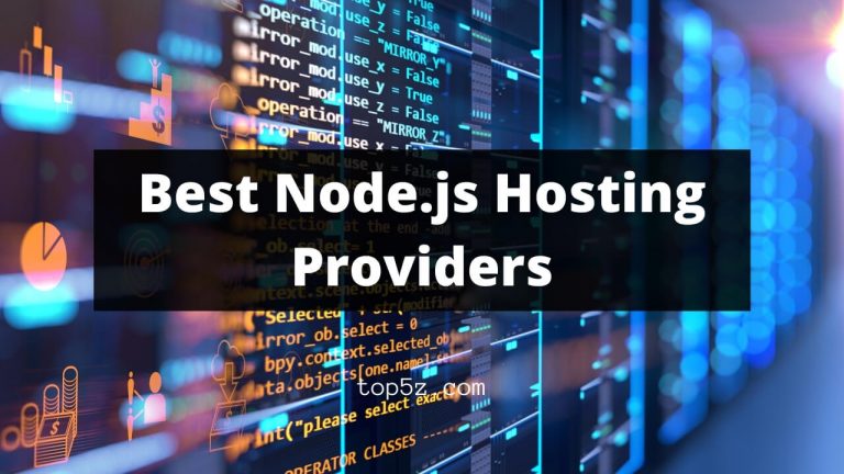 Best Node.js Hosting Providers
