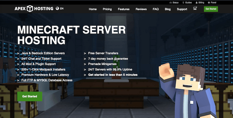 Apex Minecraft Hosting