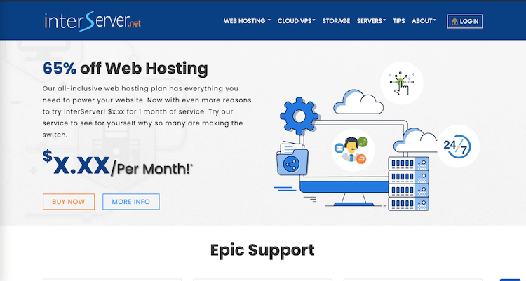 Interserver Web Hosting