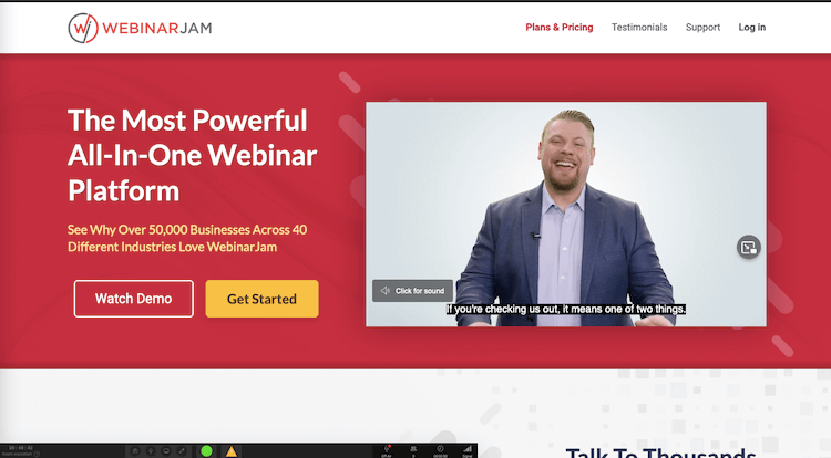 Webnarjam Platform